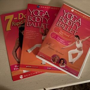 Yoga booty ballet dvd & book set